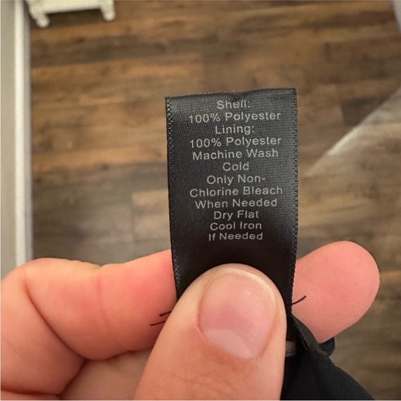 Ann Taylor Sleeveless Dusty Blue Layered V-Neck Blouse | Size M - Picture 5 of 5